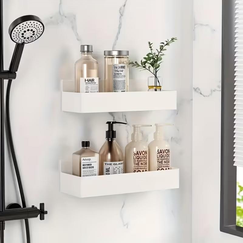 Magnetic Storage Basket Refrigerator Side Organizer Plastic Spice Rack for Kitchen Microwave Washing Machine No Drilling