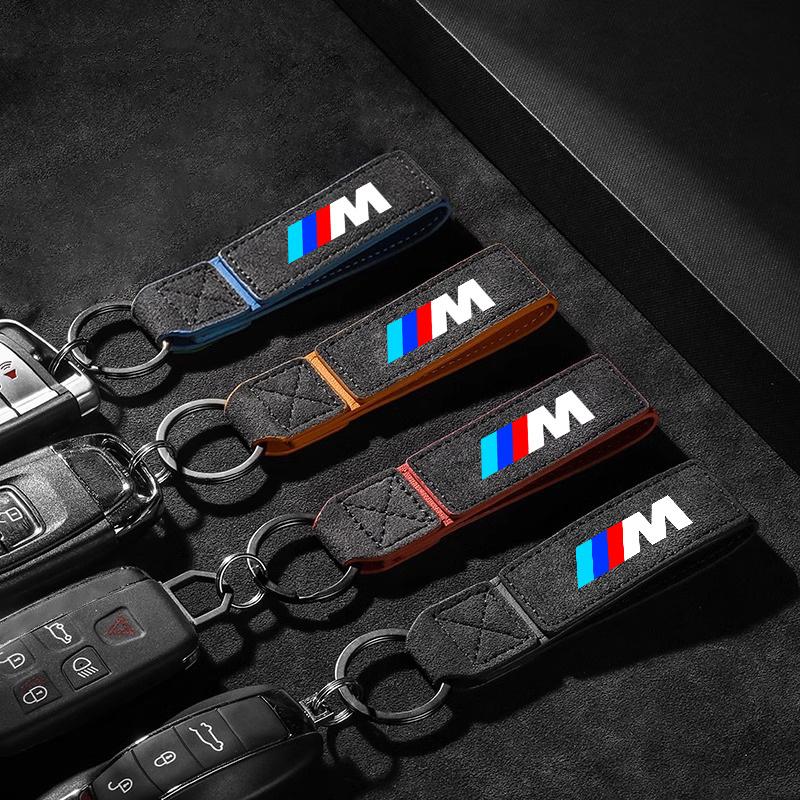 QNLT6 Car Emblem Key Chain Key Ring Pendant For BMW M Power G15 G16 G30 G20 G32 F40 F48 F90 G80 G01 G02 G05 G07 G06 F10 F30 G60 G70