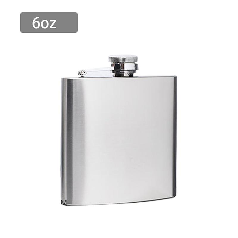 Stainless Steel Portable Hip Flask Pocket Wine Whisky Liquor Bottle With Funnel Stainless Steel Portable Hip Flask Pocket Wine Whisky Liquor Bottle With Funnel