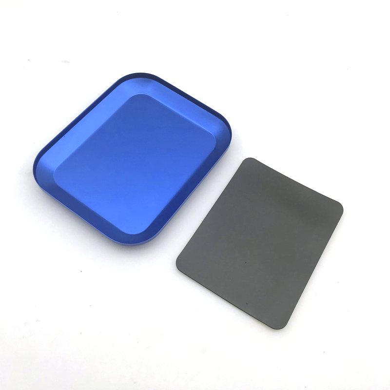 

1pc Dental Lab Magnetic Plate Used for Orthodontic Bracket Etc Parts and Dental Lab Stainless Steel item темно-синього кольору