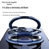 iPhone 16 Case: Rotating Magnetic Stand, Ultra-thin Electroplated for 13, 14 Pro Max, 15