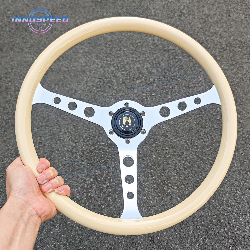 15inch 380mm ABS Vintage Classic Sport Car Racing Steering Wheel for Volkswagen