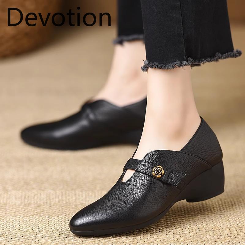 Plus-size Casual Wedge Heels, Casual Single Shoes, Women's Shoes Devotion