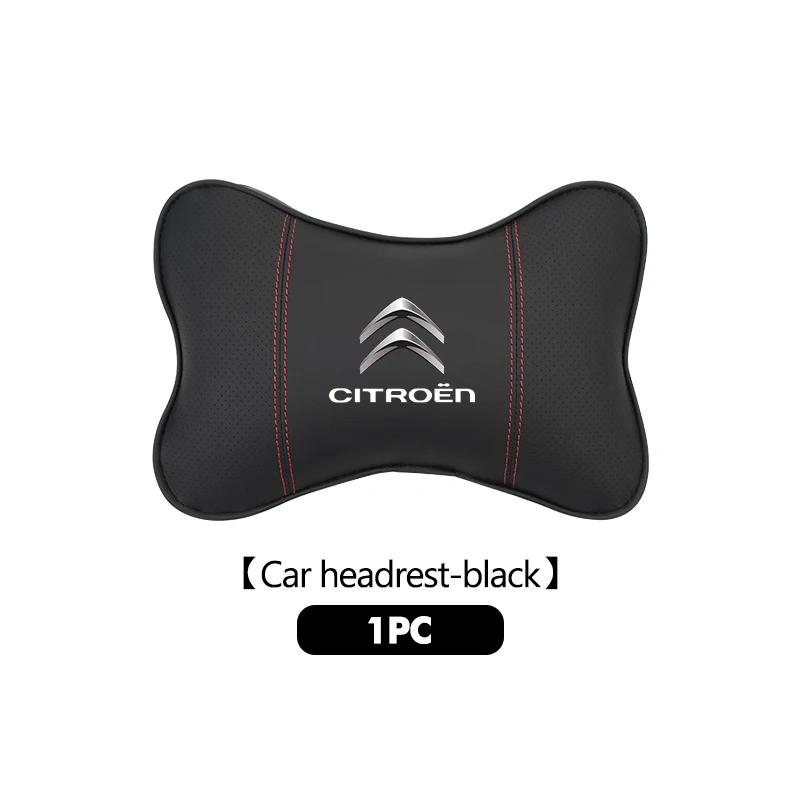 AQE3 Car Headrest Waist Rest Neck Support Seat Lumbar Cushion Pillow For Citroen C5 C1 C2 C6 C4L DS3 DS4 DS5 C-Elysee Grand Berlingo