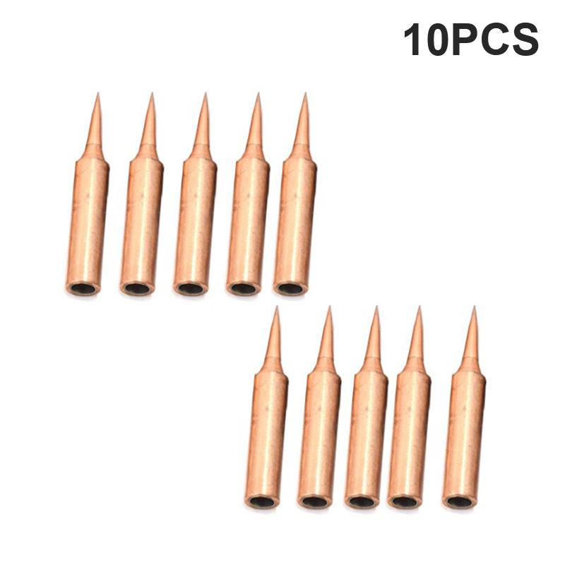 5-10Pcs Soldering Iron Pure Copper 900M Soldering Iron Head Set Inside