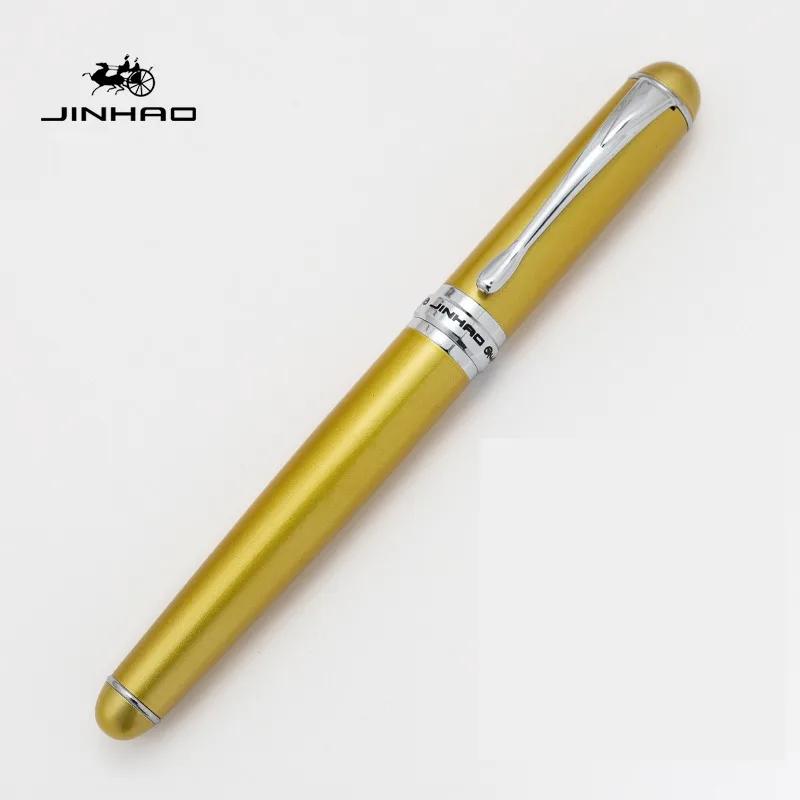 Jinhao X750 Iraurita Fountain Pen Full Metal Clip Luxury Pens Student Gift Stationery Office School Supplies Pens for Writing