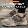 Anti-puncture Work Shoe For Man  Breathable Safety Work Sneakers With Iron Toe Indestructible Shoes Breathable Work Boots