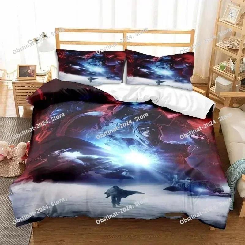Game Destiny Bedding Set Printed EU single Comforter Quilt Bed Cover Duvet Cover Pillow Case 3 Pieces Sets Kids Adult Size