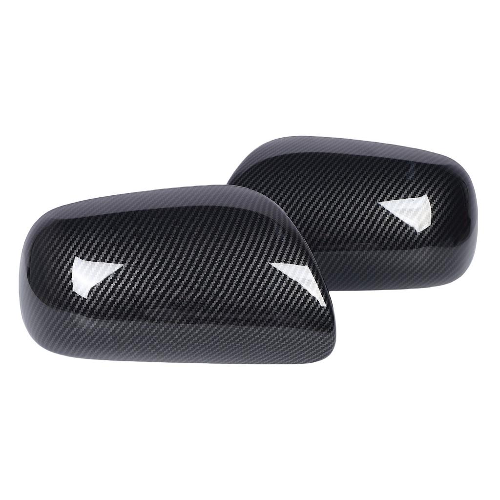 1 Pair Rearview Mirror Cap 8791502910 Carbon Fiber Look Left Right Side Replacement Door Wing