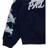 Palace Double Dragon Tour Jacke Mit Adler Muster Und Gestickten Logos Unisex Oberbekleidung Marineblau P23JK176
