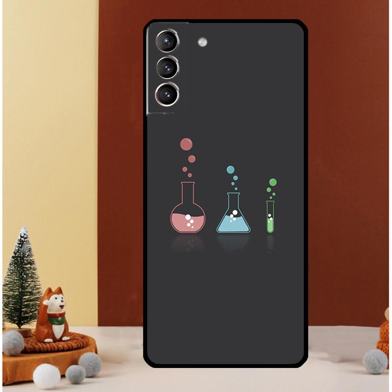 Biology and Chemistry Case For Samsung Galaxy S24 S26 Ultra S22 S23 S25 Ultra S20 S21 Plus S10 S25 FE Cover Funda