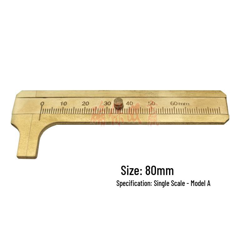 Mini High-Precision Copper Caliper for Jewelry and Pearl Measurement