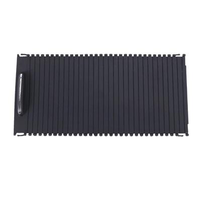Schwarze Mittelkonsolen-Rolloabdeckung für Mercedes C-Klasse C204 E-Klasse S212