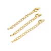 10pcs/lot 50 70mm Tone Extended Extension Tail Chain Lobster Clasps Connector For DIY Jewelry Making Findings Bracelet Necklace
