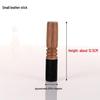Nyingchi Tibetan Singing Bowl Set: Handmade Wooden Mallet with Leather Wrap for Sound Bowls.