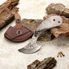 Dropship Axe Blade Fixed Blade Knife Blank Damascus Steel DIY Semi-finished  Knife Tool Parts Accessories