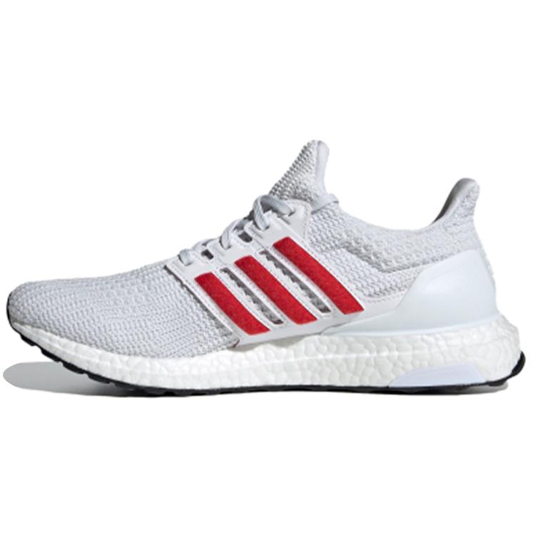 New Adidas UltraBoost 4.0 Dna White Scarlet FY9336