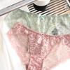 Ladies Summer Thin Pure Sexy Romantic Lace Comfortable Low Waist Briefs