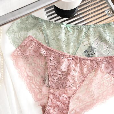 Slip da Donna Estivi Sottili Pura Sexy Romantici in Pizzo Comodi a Vita Bassa
