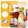 10Pcs Refrigerator Storage Partition Board Snap-on Fridge Door Shelf Dividers Multifunctional Clear Partition Plate for Bottle