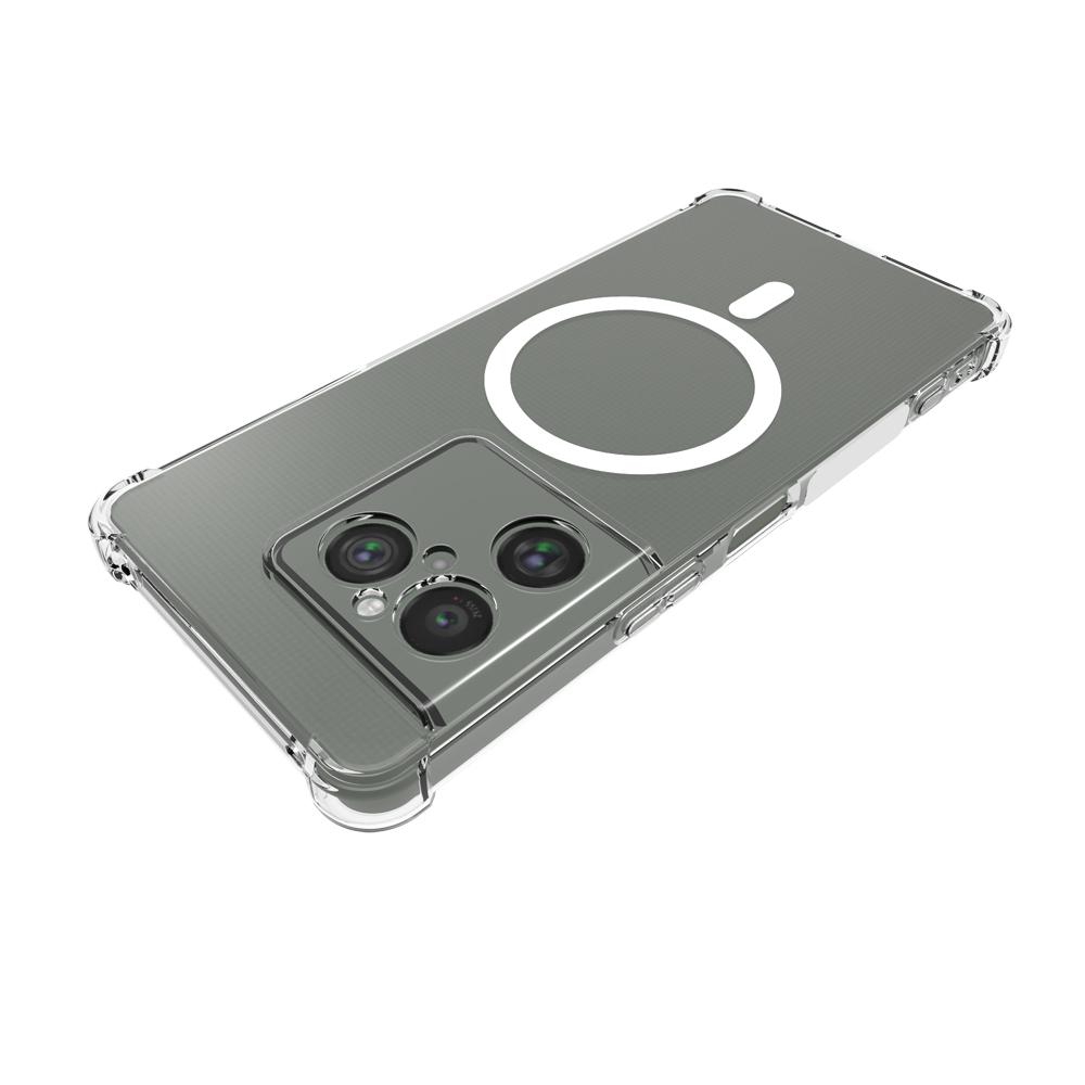 Sony Xperia 1 VIII jaoks Magsafe magnetilise läbipaistva ümbrise jaoks Sony Xperia 10vii 5v jaoks Õhupadjaga pehme silikoonist põrutuskindel ümbriseümbris
