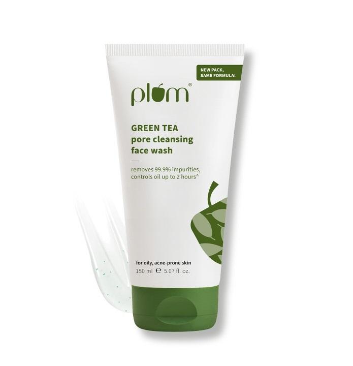 Green Tea Pore Cleansing Gel Face Wash With Glycolic Acid For Acne - 150ml 150 ml