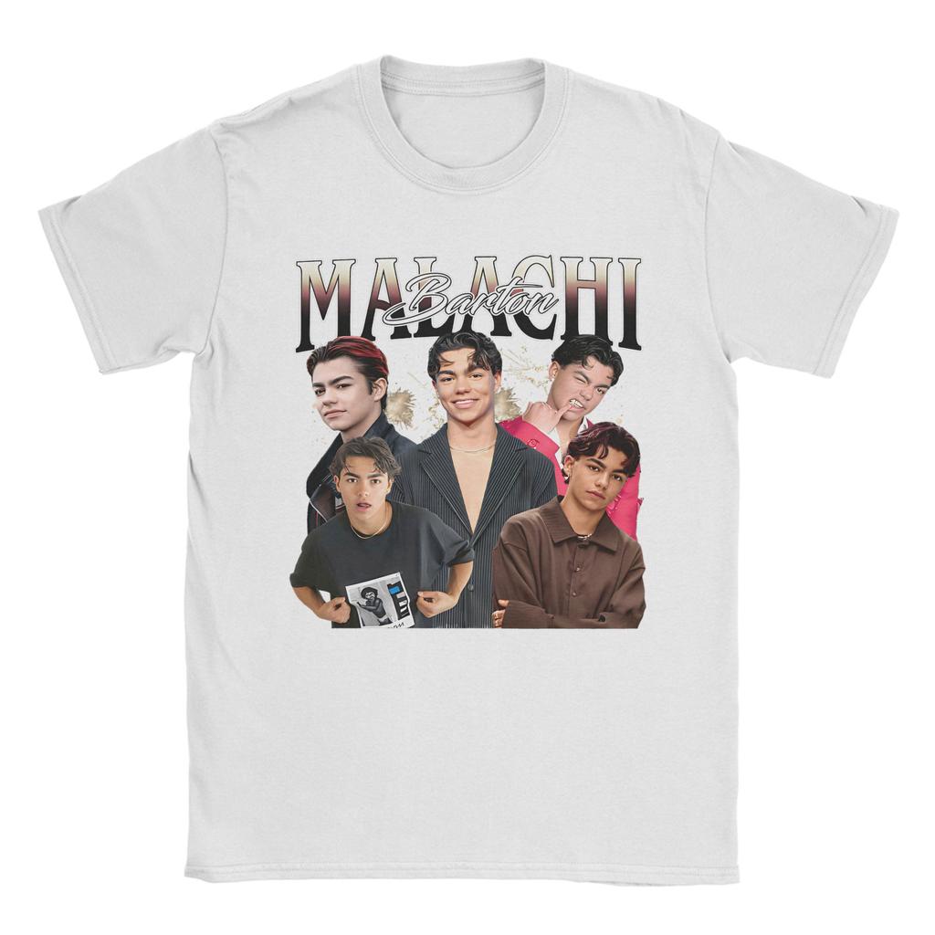 Malachi Barton American Actor Poster T Shirt Harajuku T-Shirts Short Sleeves Tshirt Summer 100 Cotton Round Neck 5XL 6XL Tees
