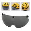 Magnetic Visors Lens For Motorcycle Helmets Featuring High Transparency Anti Fog Coating And Easy Installation PC Lens