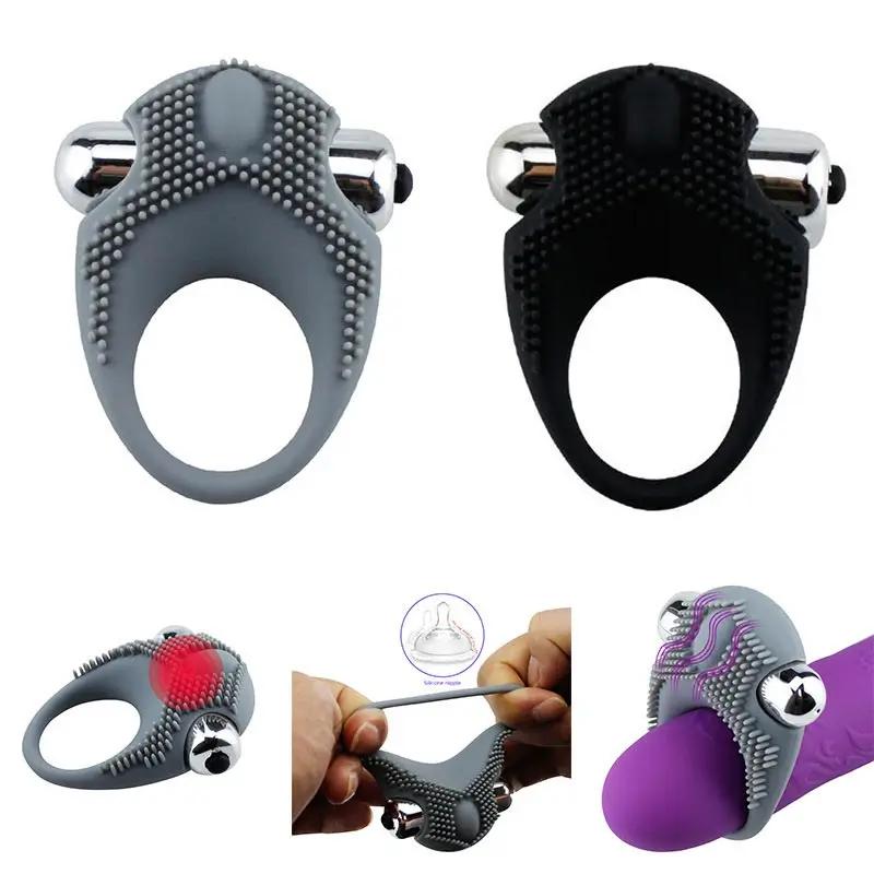 Penis Electric Penis Ring Sillicone Vibro Ring G Spot Masturbaror Men Goods Women Vibrator Attachment At Paired Blowjobs