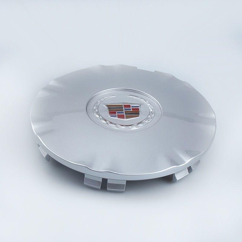 4pcs Sliver Car Wheel Center Hub Cap For 2010-2015 CADILLAC SRX 18" for 2010-2015 CADILLAC SRX OEM 9599024
