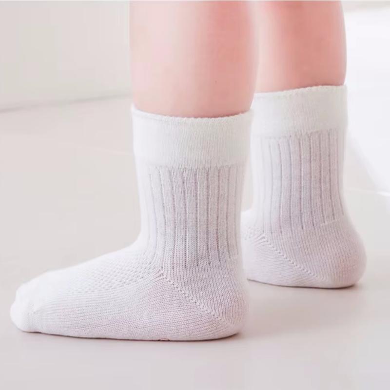 Summer Mesh Thin Baby Toddler Boy Girls Sock Cotton Casual Solid Children's Socks For Girls Boys Soft Breathable Kids Sock 0-5Y