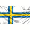 1pc ?land Islands Flag - 3x5ft/90x150cm, Durable Polyester, Bright Blue and Yellow Design, Indoor/Outdoor Use, Sturdy Pole Included, Suitable for Pati