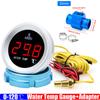 Digital 0-120℃ Water Temperature Gauge with Alarm Radiator Tempe Joint Pipe Sensor Hose Adapter 26-40mm for Gasoline Diesel Car