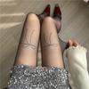 Nude Butterfly Knot Tights With Antisnag Nylon For Women Summer Wear