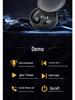 SK26 Slider Bluetooth Earphones: Ultra-Small TWS In-Ear Sleep Buds, New Type 5.4