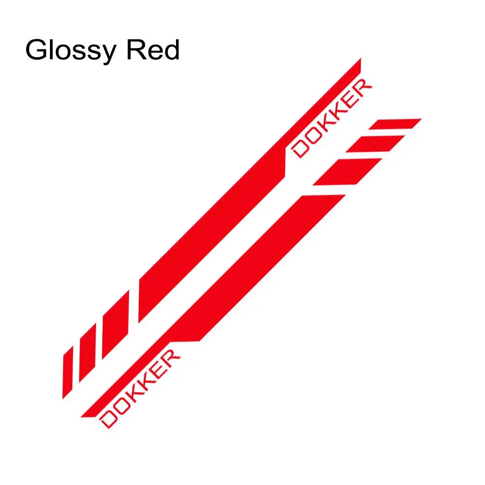 For Renault Dacia Dokker Car Stickers Camper Van Side Door Stripes Sport Line Graphics Vinyl Decor Decals Tuning Accessories