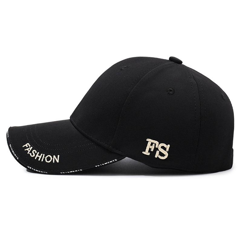 Baseball Cap 2026 New Letter Embroidered Duck Tongue Stick Korean Version Trendy Fashion Outdoor Sports Men's and Women's Sun Hats