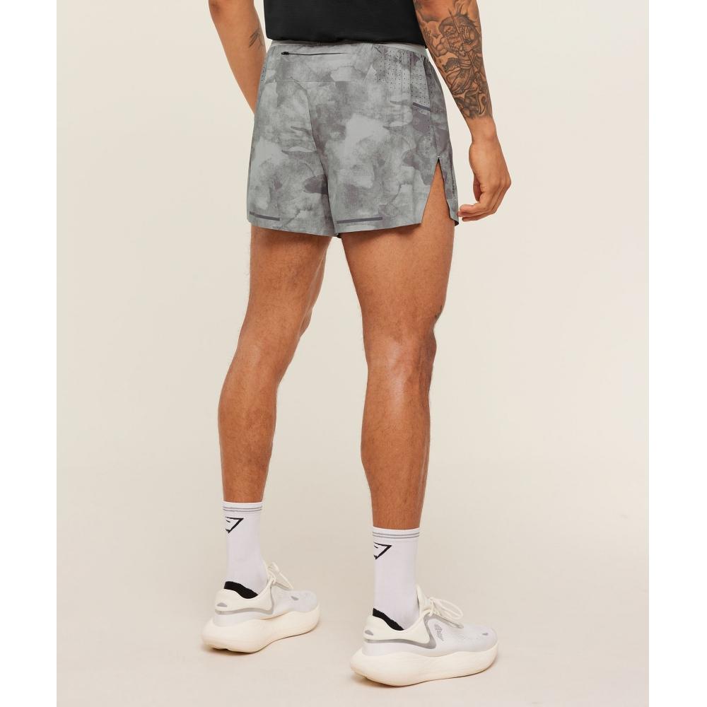 Gymshark Running Elite Race 5  Short Smokey Grey A2b1a Gdh9