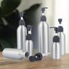 Refillable Aluminum Foam Soap Dispenser: Rustproof Portable Pump for Shampoo, Shower & Kitchen