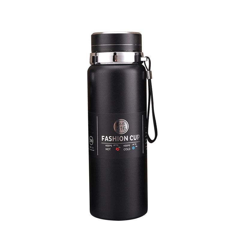 High-Looking, Large-Capacity Thermos Cup for Men and Women, Car-Mounted Tea Cup, 2026 Latest Model, 316 Stainless Steel Water Cup, 800ml