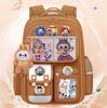 New Cartoon LABUBU Schoolbag Lightweight Burden-reduced Ridge Protection and Large-capacity Children's Schoolbag Backpack for Grades 1-6