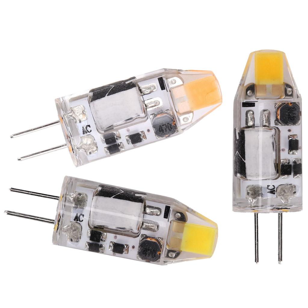 G4 Bulb 2W 300LM Energy Saving AC/ 12V Bi‑Pin Base Bulb for Chandelier for Home for Ceiling Lamp for Kitchen for Living Room