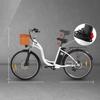 Electric Bike DYU C6 26" 250W Motor 12.5AH City Ebike Max Range 60Km Load 120Kg Black or White