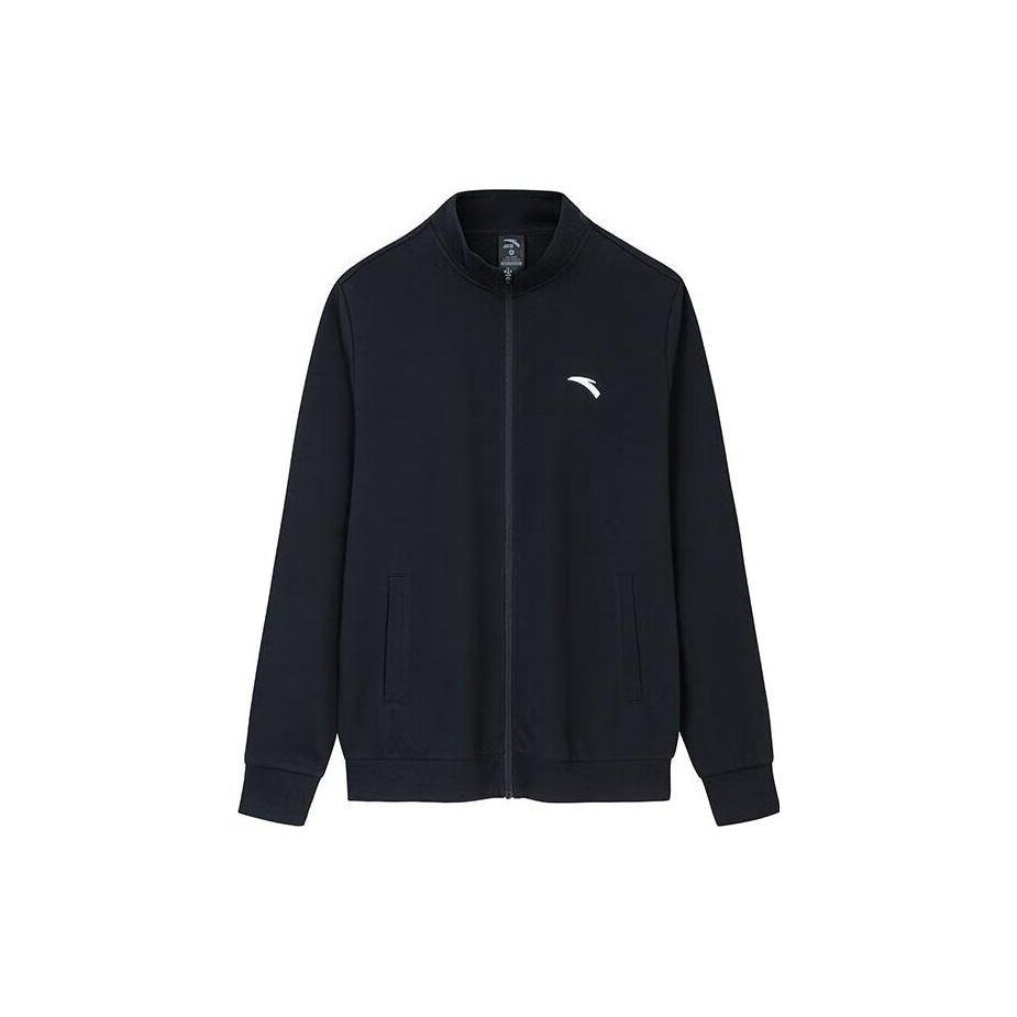 

Anta Plain Zipper Stand Collar Sweatshirt Men Tops 952357701-4 M