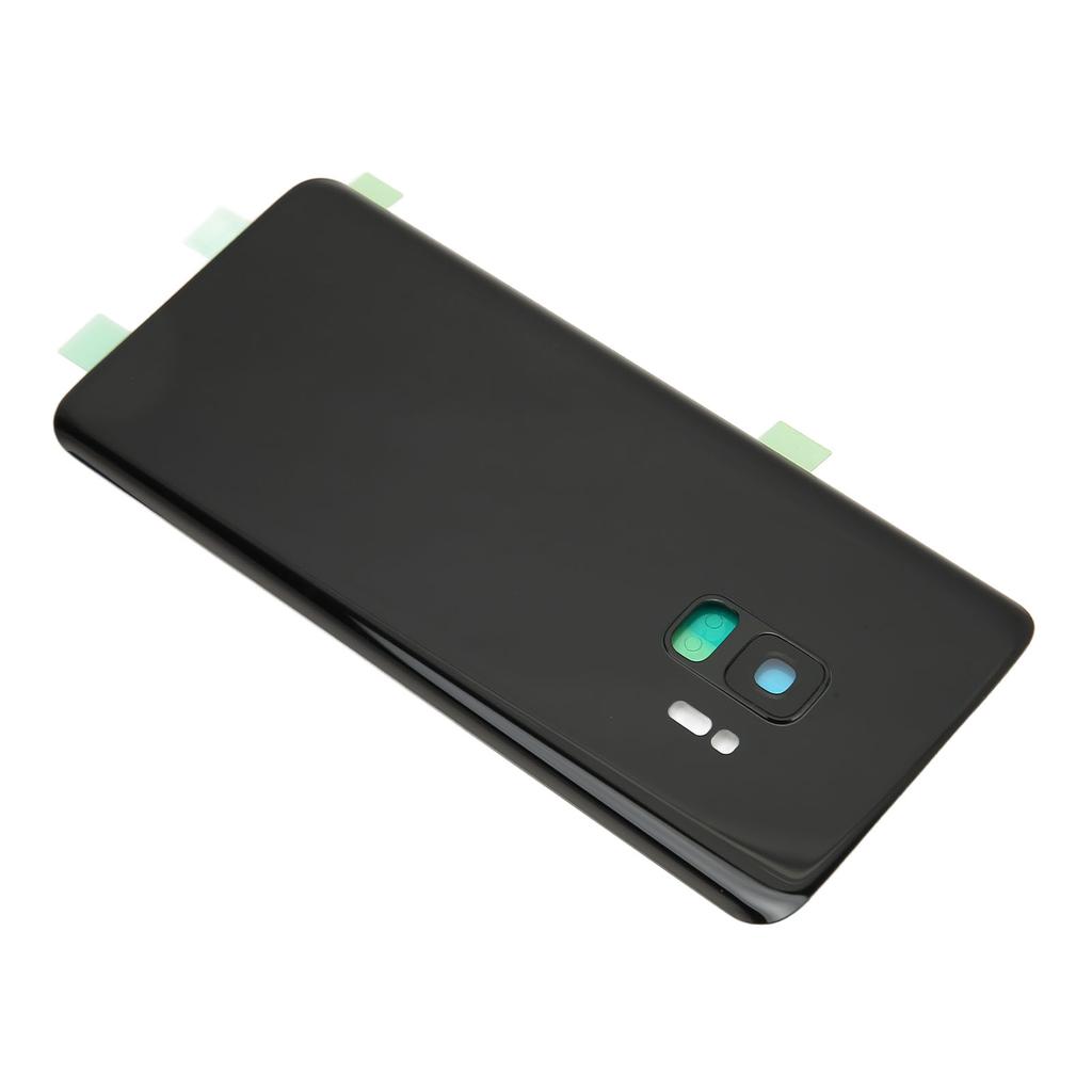 Battery Back Glass Cover Waterproof Rear Door Housing with Pre Installed Camera Lens and Adhesive for Galaxy S9 G960