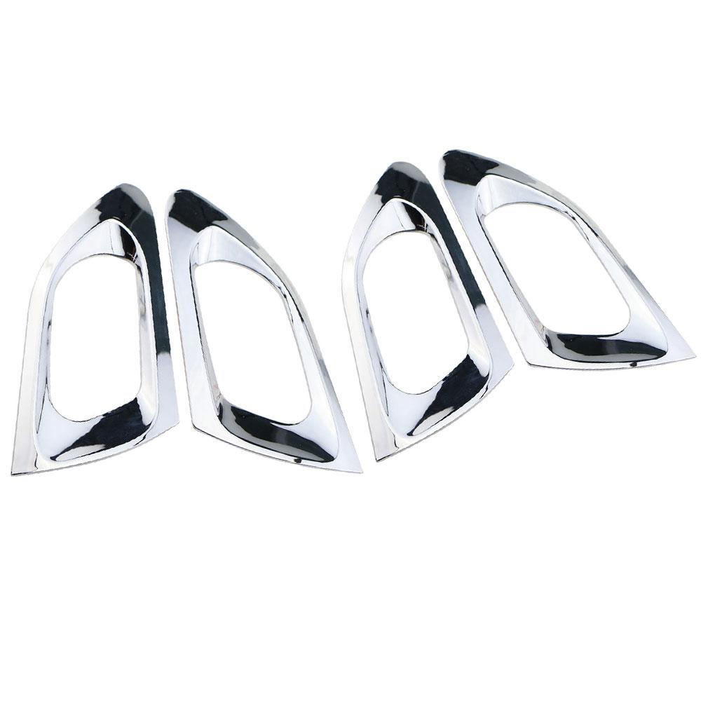 For Peugeot 2008 2014 2015 2016 2017 2018 Inner Door Handle Cover Frame Decoration Sticker Trim Car Interior Accessories
