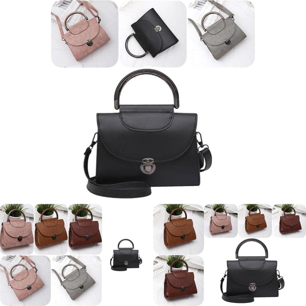 Elegant Pu Leather Shoulder Bag 2024 Fashion Trend Versatile Urban Chic Handbag