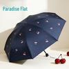 Heaven Umbrella Sweet Cherry 3-Fold Sun/Rain Umbrella