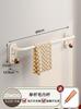 Milky White Bathroom Shelf, No-drill, for Sink, Toilet, Shower Room Wall Storage, Corner Organizer