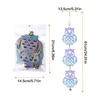 Owl Bird Repellents Control 24.02in Owl-Shaped Reflectors Board For Outdoor Bird Scare Woodpecker Repellents Garden Accessory